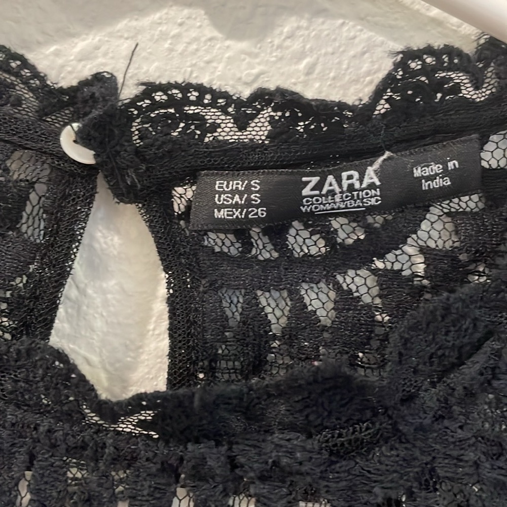 Zara lace top - Picture 2 of 4